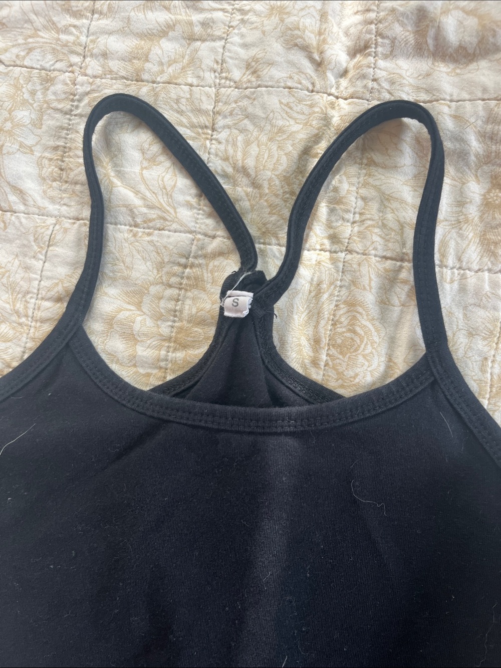 Ripple Yoga Wear Black Sleeveless Racerback Jumpsuit with Elastic Waist - Picture 3 of 6